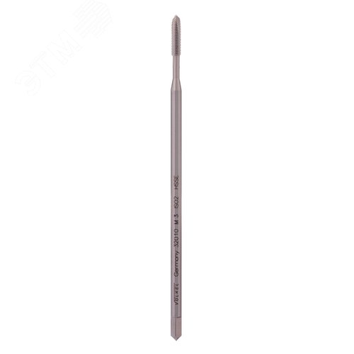 Изображение товара Метчик удлиненный машинный М3х0,5 DIN371XL 6h HSSE 100мм (шт)