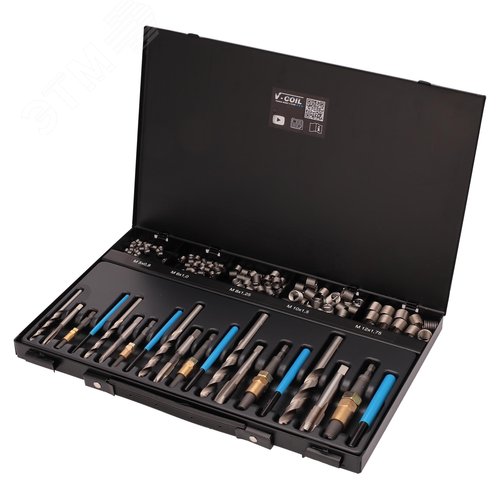 Изображение товара Набор для восстановления резьбы VC87 М5-М12 130пр Machine (набор)