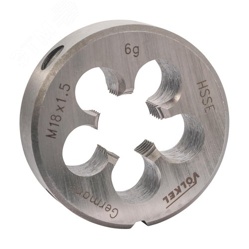 Изображение товара Плашка М18х1,5 DINEN22568 HSSE 6g 45х14мм (шт)