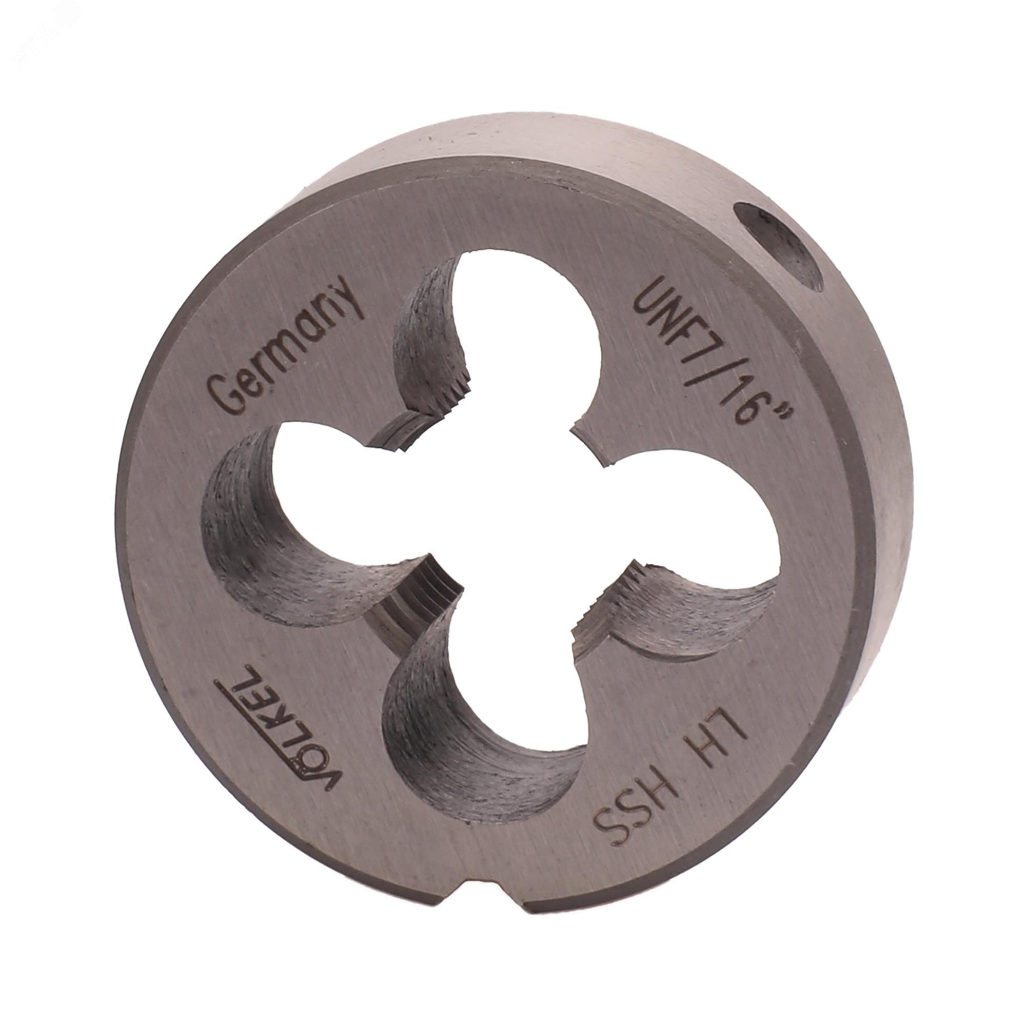 Изображение товара Плашка левая UNF 7/16"-20 HSS DIN22568 2A 30x11мм качественный инструмент