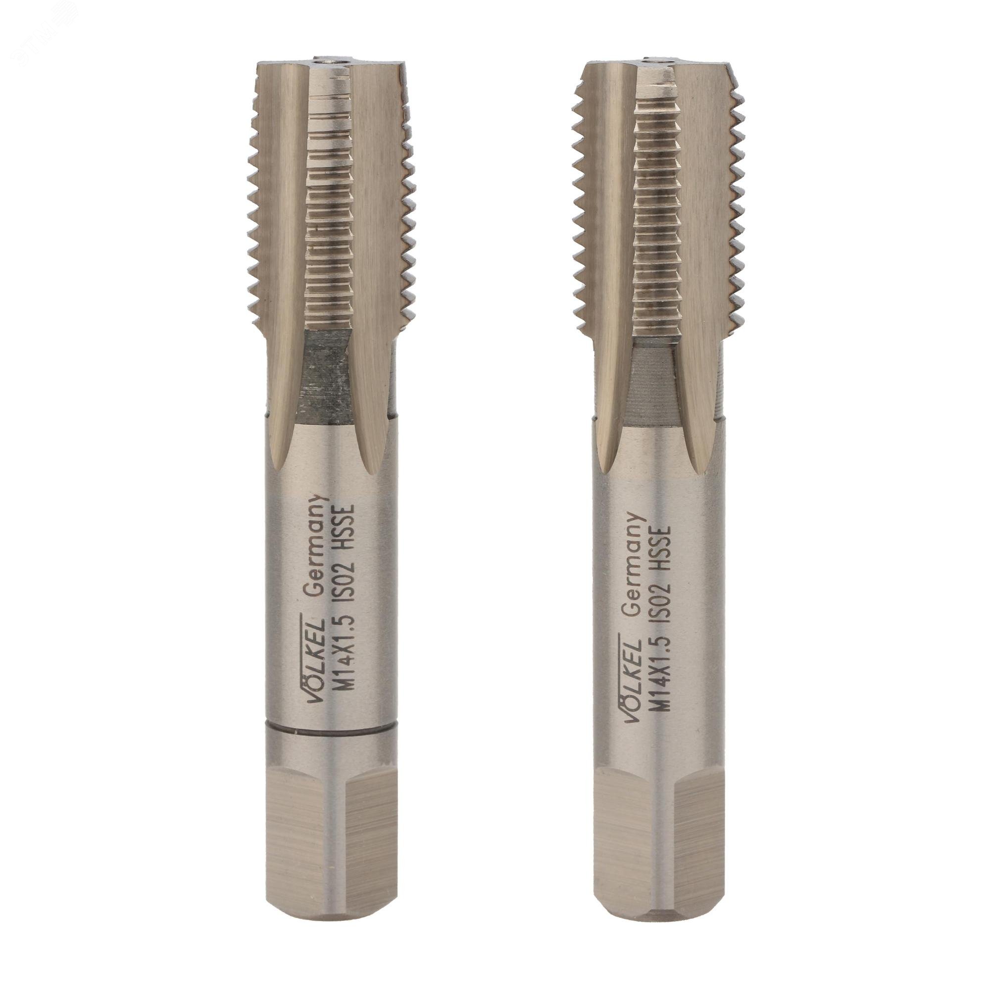 Изображение товара Набор метчиков 2шт М14х1,5 DIN2181 6h HSSE (комплект)