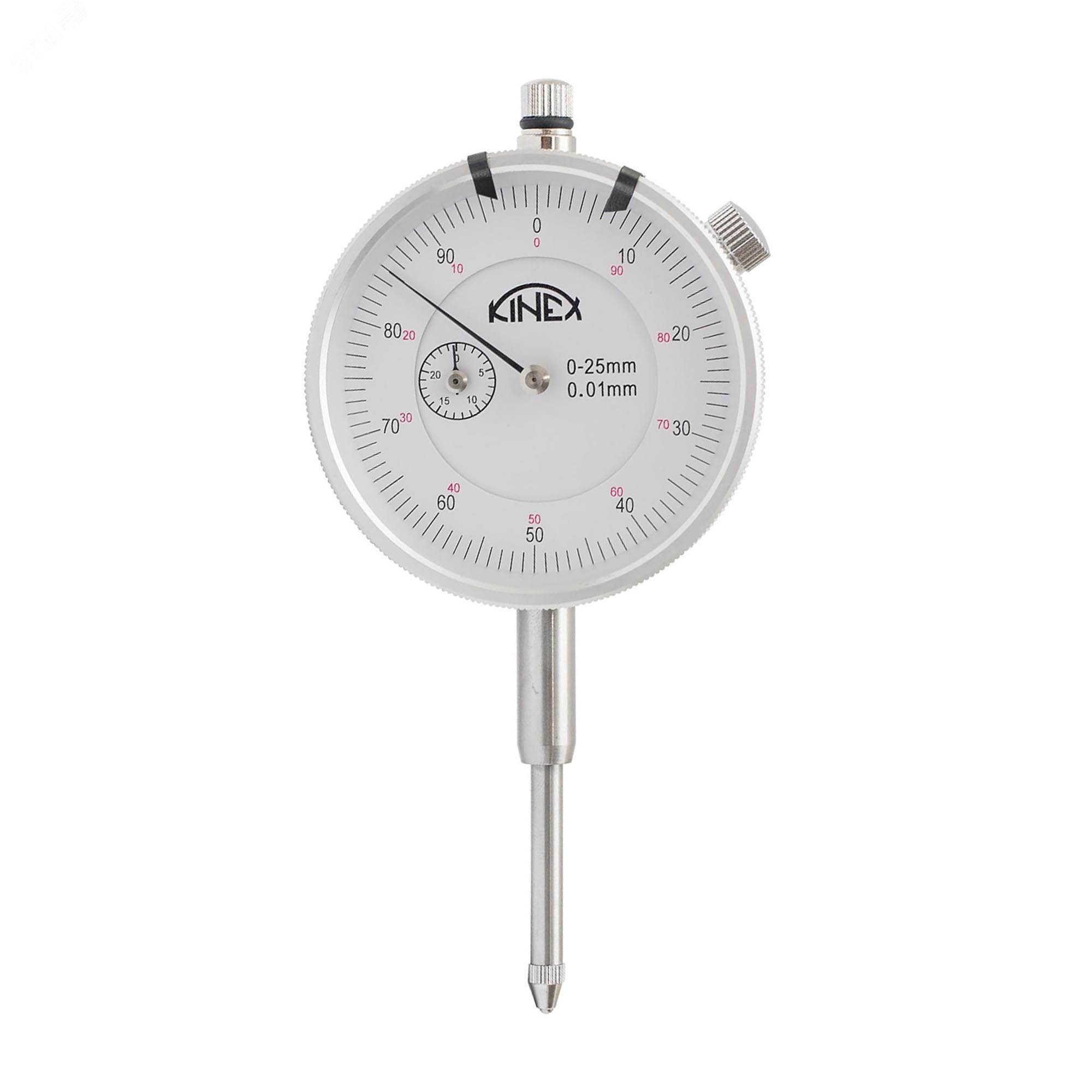 Индикатор часового типа ИЧ-25 0-25мм 0,01мм 1155-02-025 Kinex