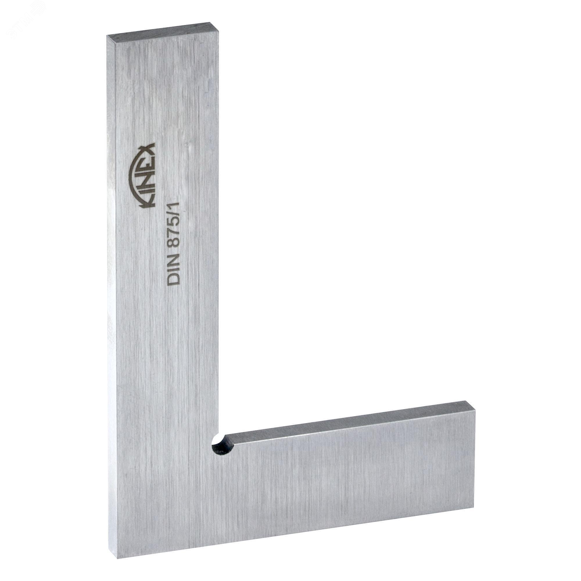 Изображение товара Угольник поверочный плоский УП 150х100мм класс 1 DIN875 (шт)