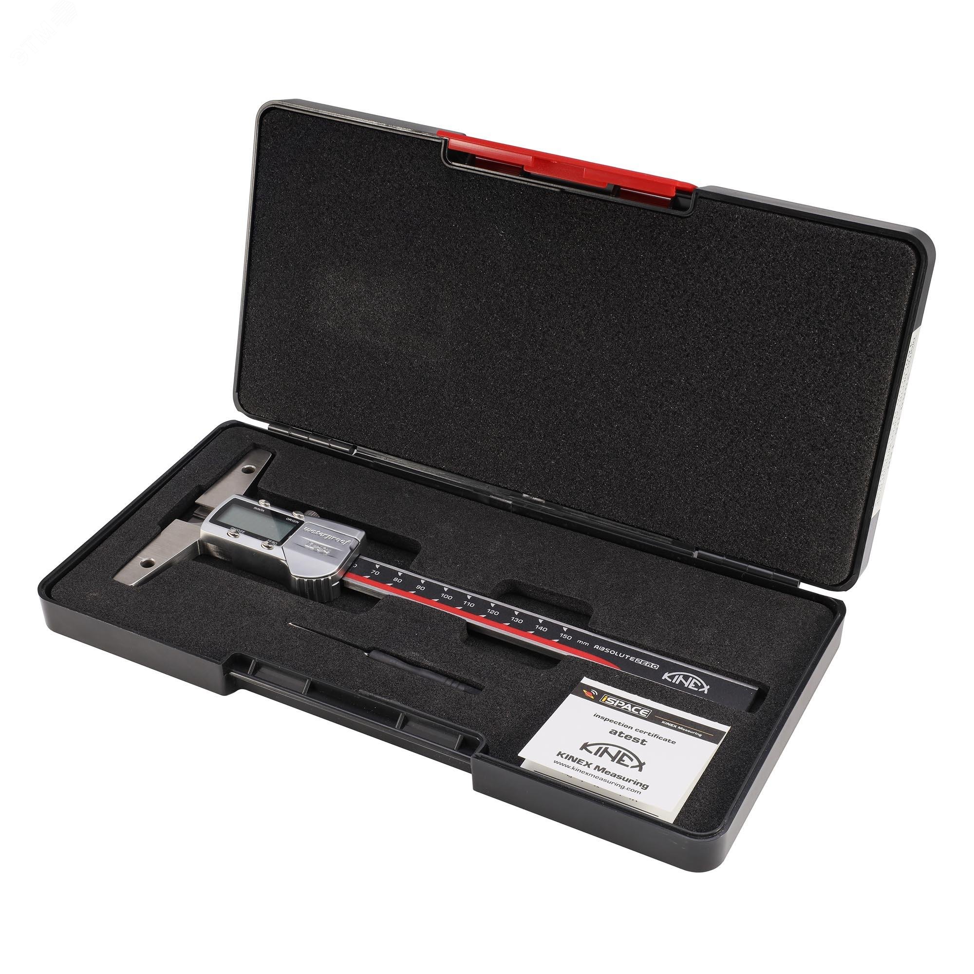 Изображение товара Электронный штангенглубиномер ШГЦ-150 0-150мм 0,01мм DIN862 IP54