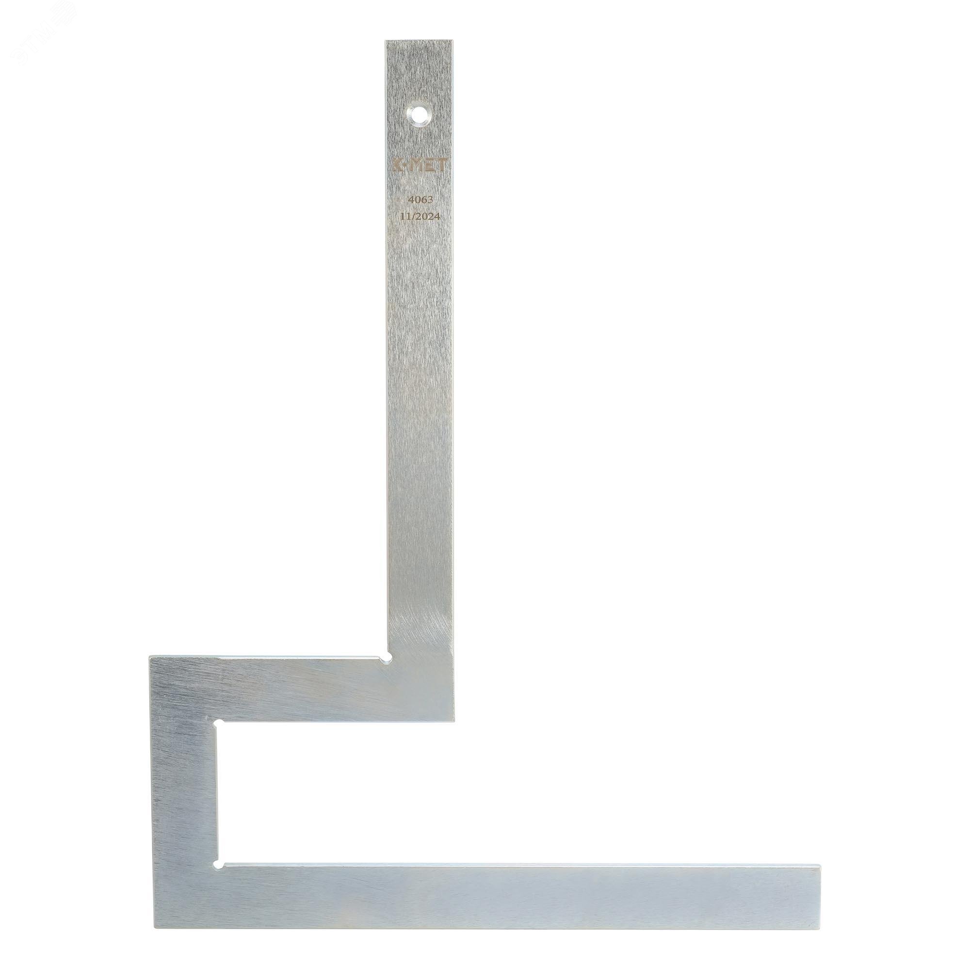 Изображение товара Угольник для выравнивания фланцев 400х400 мм стальной поверочный Kinex