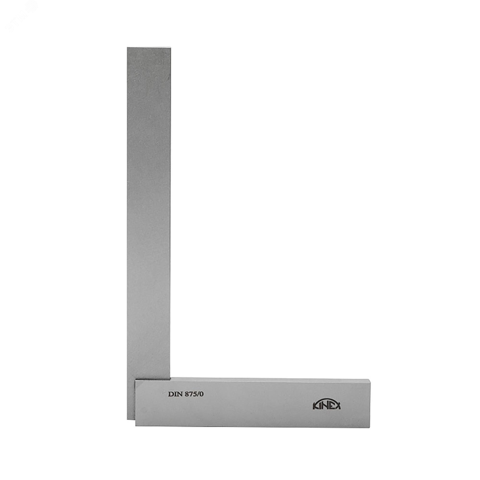 Изображение товара Угольник поверочный с широким основанием 200х130мм класс 0 DIN875 (шт)