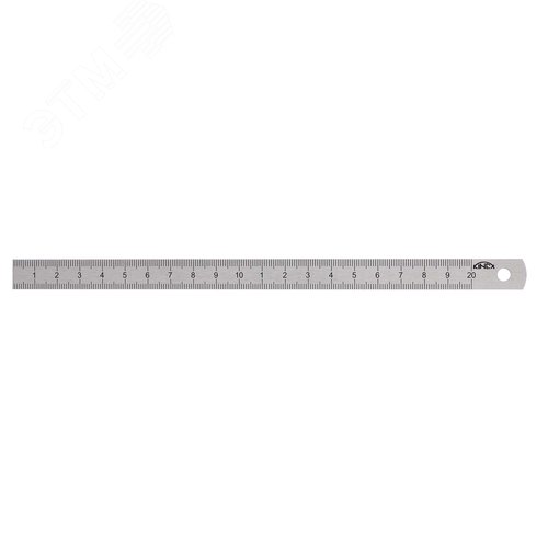 Изображение товара Линейка стальная 200х13х0,5мм (шт)