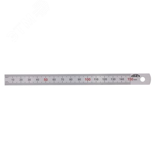 Изображение товара Линейка стальная 150х13х0,5мм (шт)