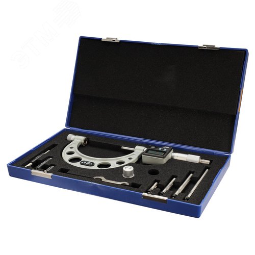 Изображение товара Микрометр электронный МКЦ 0-100мм DIN863 0,003мм IP65 (шт)