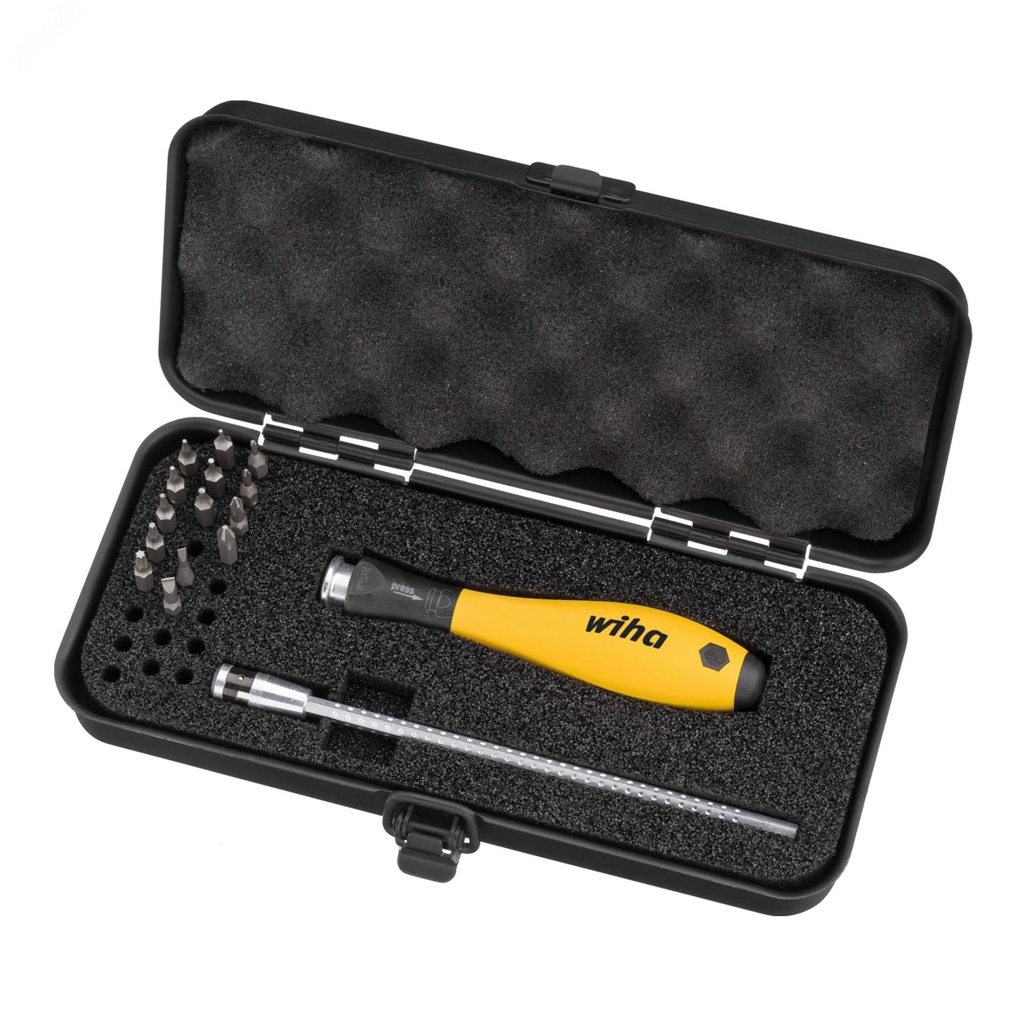 Изображение товара Отвертка с насадками System 4 SoftFinish ESD 269ESD 16пр