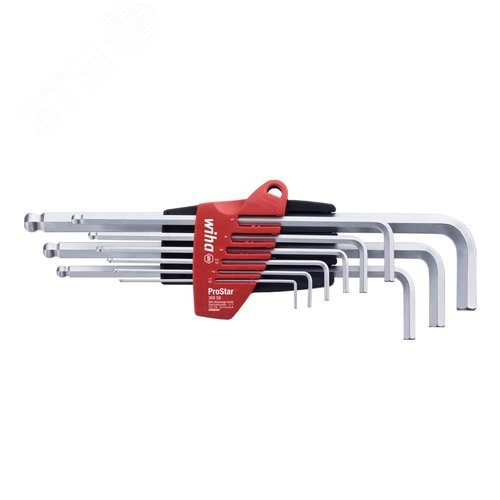 Изображение товара Набор шестигранников Г-образных 1,5-10мм 9шт Star 369 (набор)