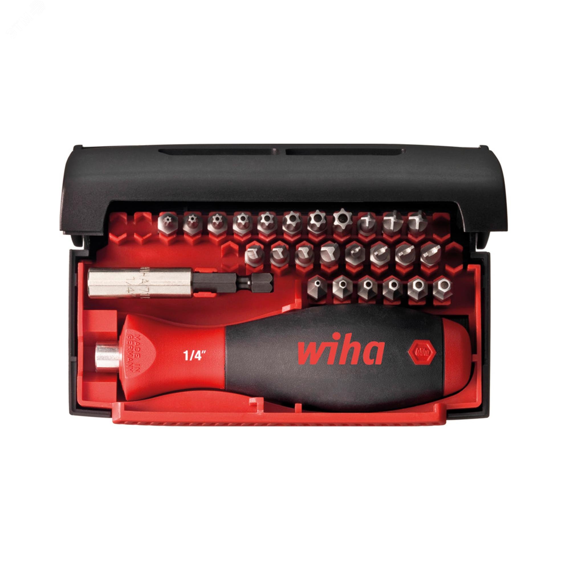 Изображение товара Набор бит Collector 27шт Wiha Германия надежный для ремонта и сборки