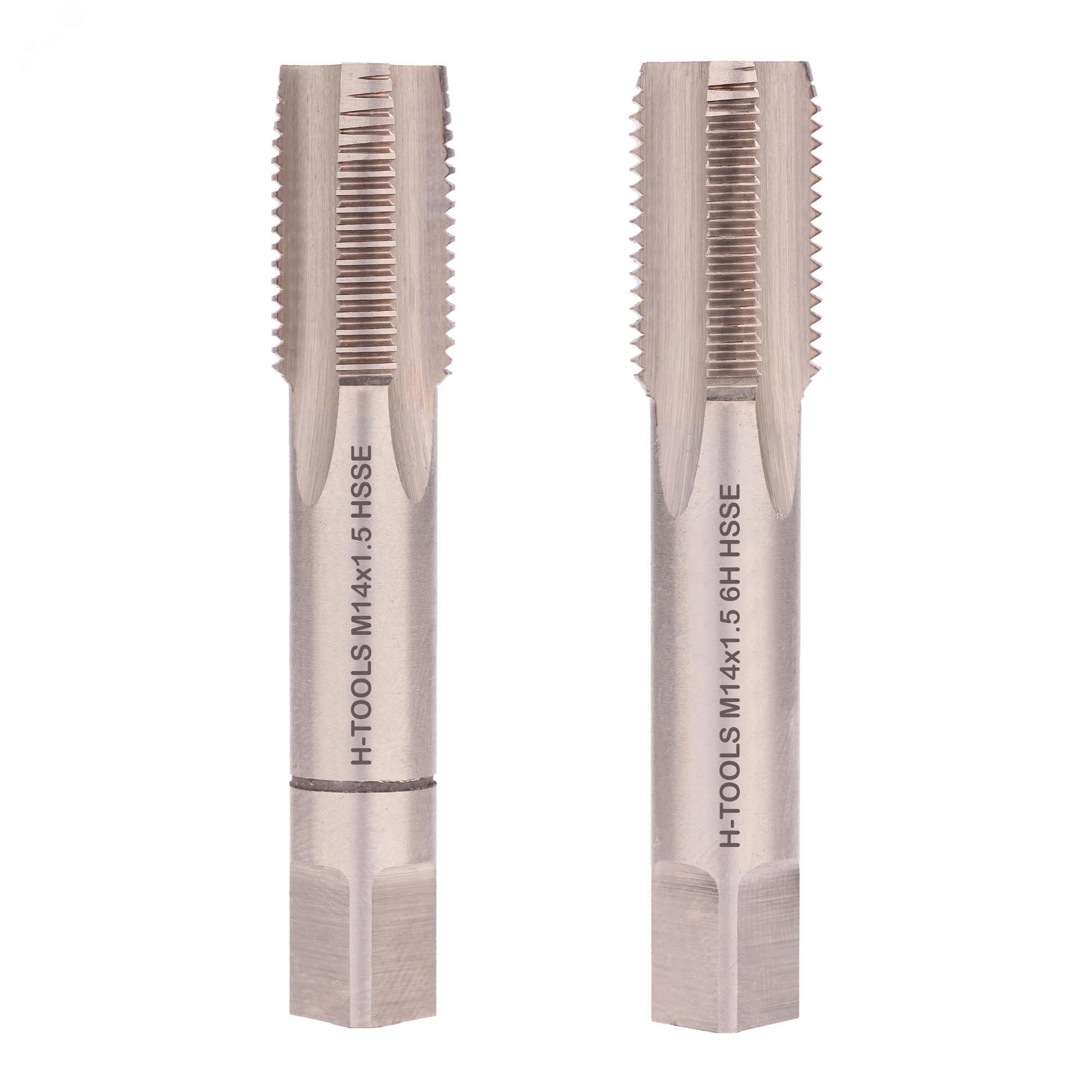 Изображение товара Набор метчиков 2шт М14х1,5 DIN2181 6h HSSE (комплект)