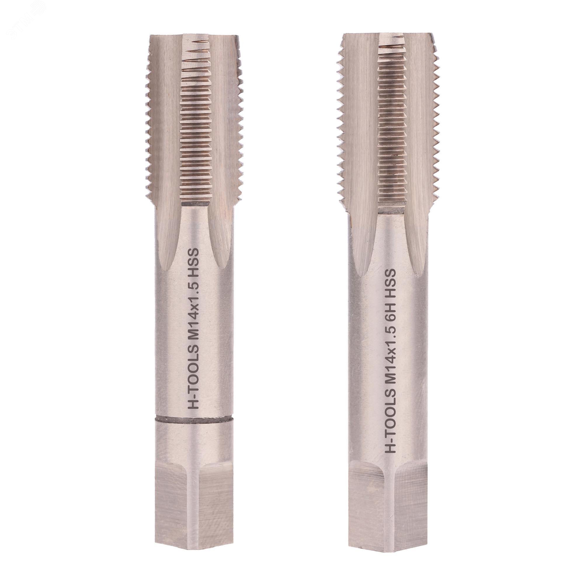 Изображение товара Набор метчиков 2шт М14х1,5 DIN2181 6h HSS-G (комплект)