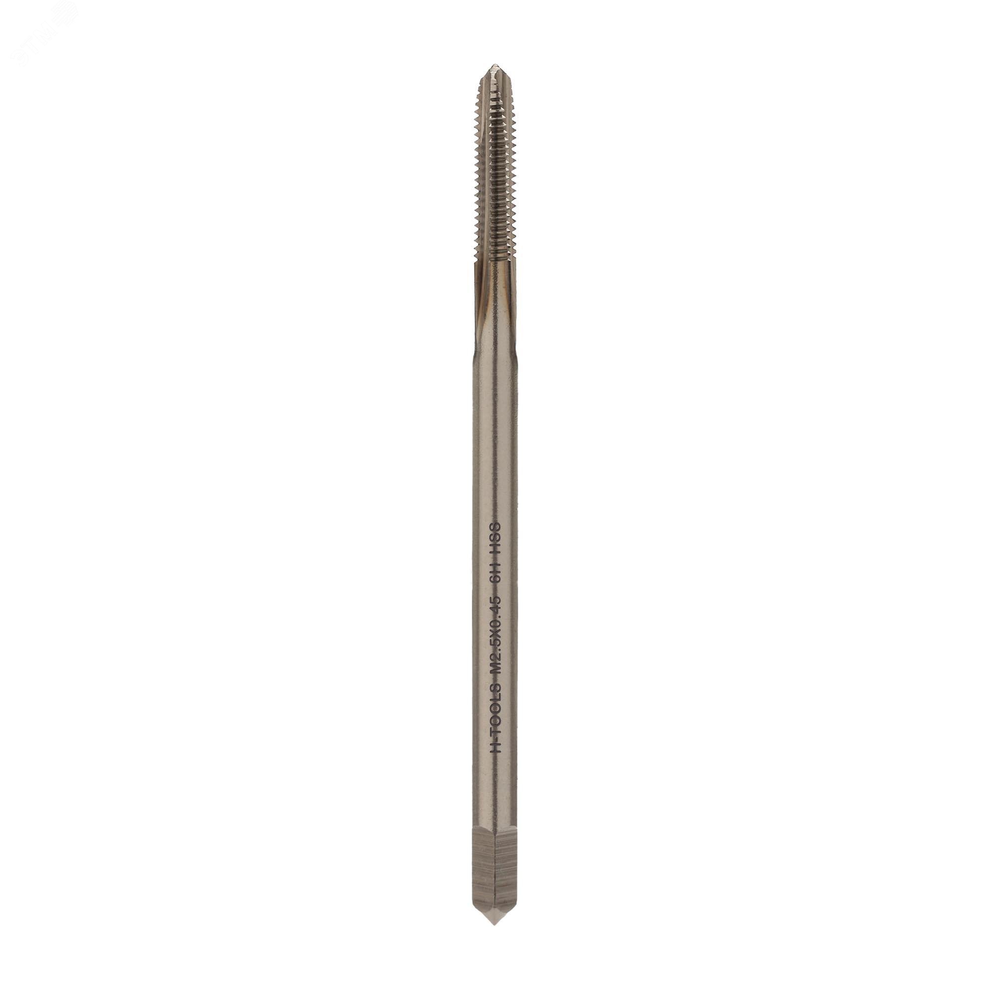 Изображение товара Метчик машинный М2,5х0,45 DIN371 6h HSS-G (шт)