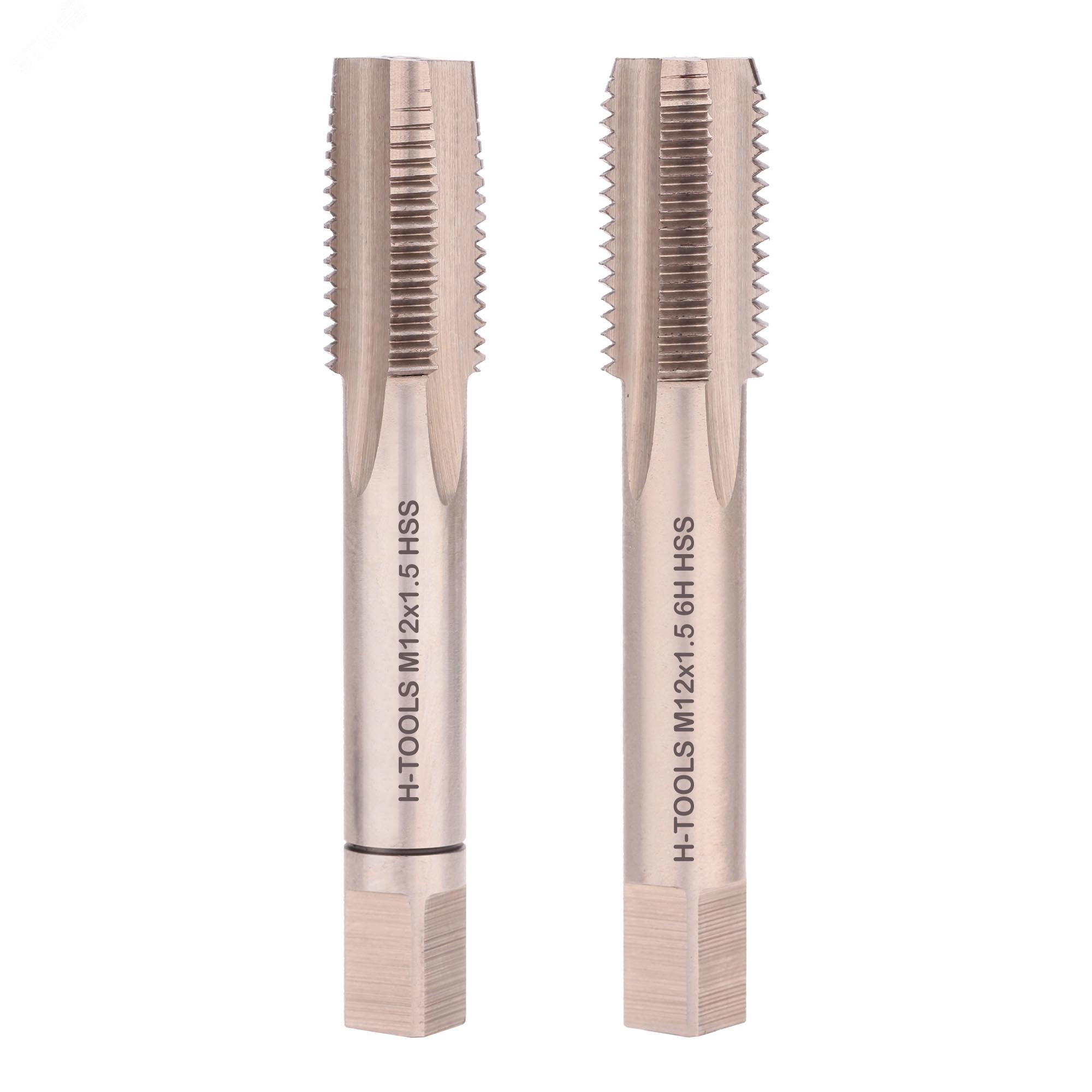 Изображение товара Набор метчиков 2шт М12х1,5 DIN2181 HSS-G