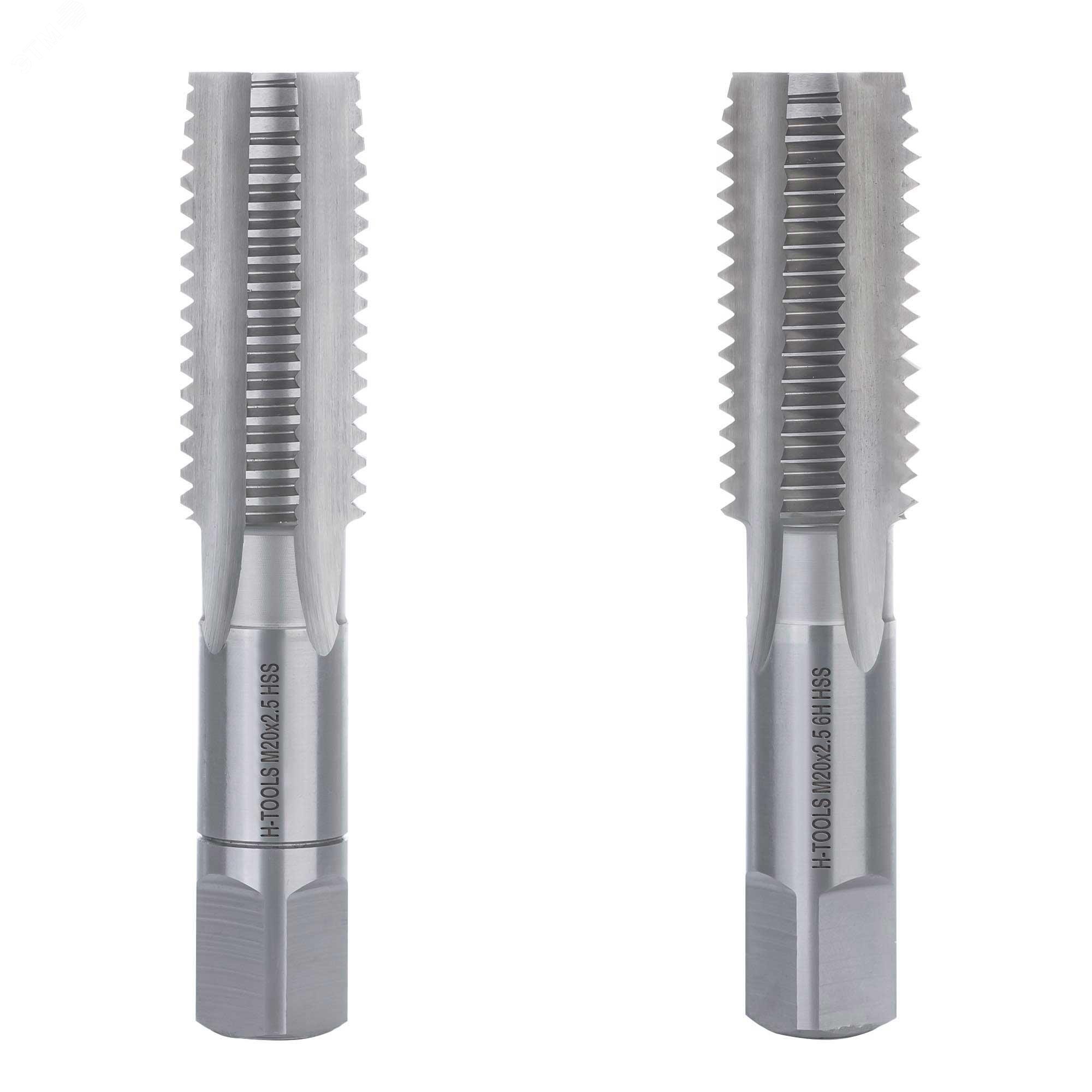 Изображение товара Набор метчиков 2шт М20х2,5 HSS-G 6h (шт)