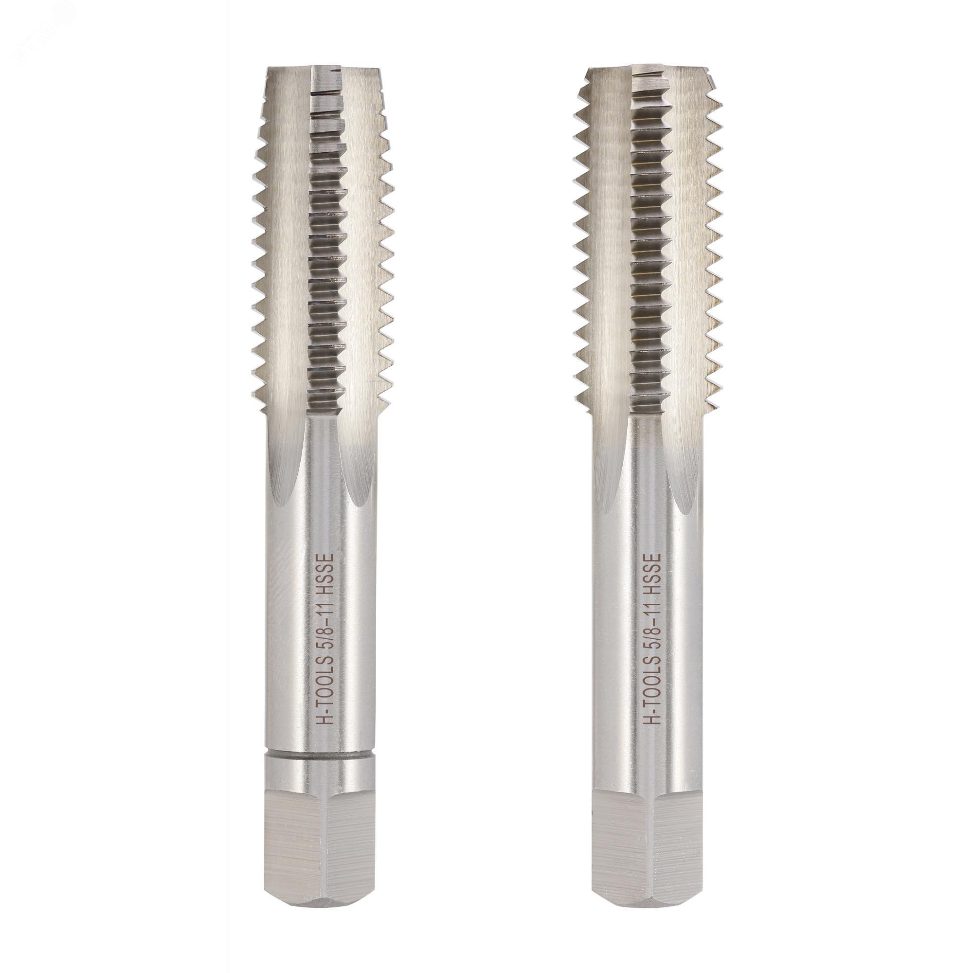 Изображение товара Набор метчиков 2шт UNC 5/8 -11 HSSE (шт)