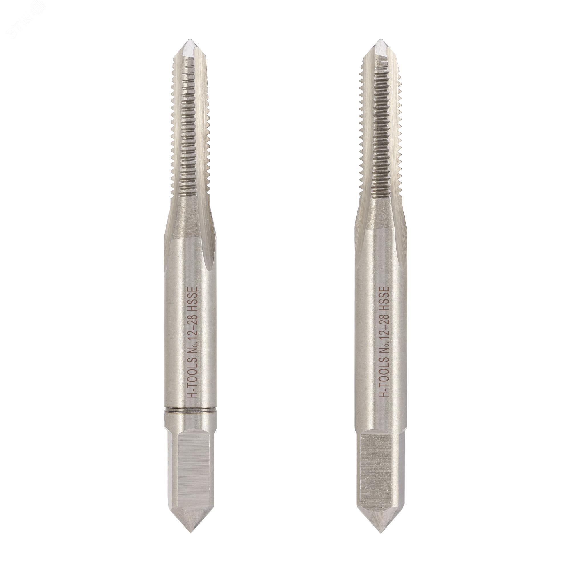 Изображение товара Набор метчиков 2шт UNF №12-28 DIN2181 HSSE (шт)