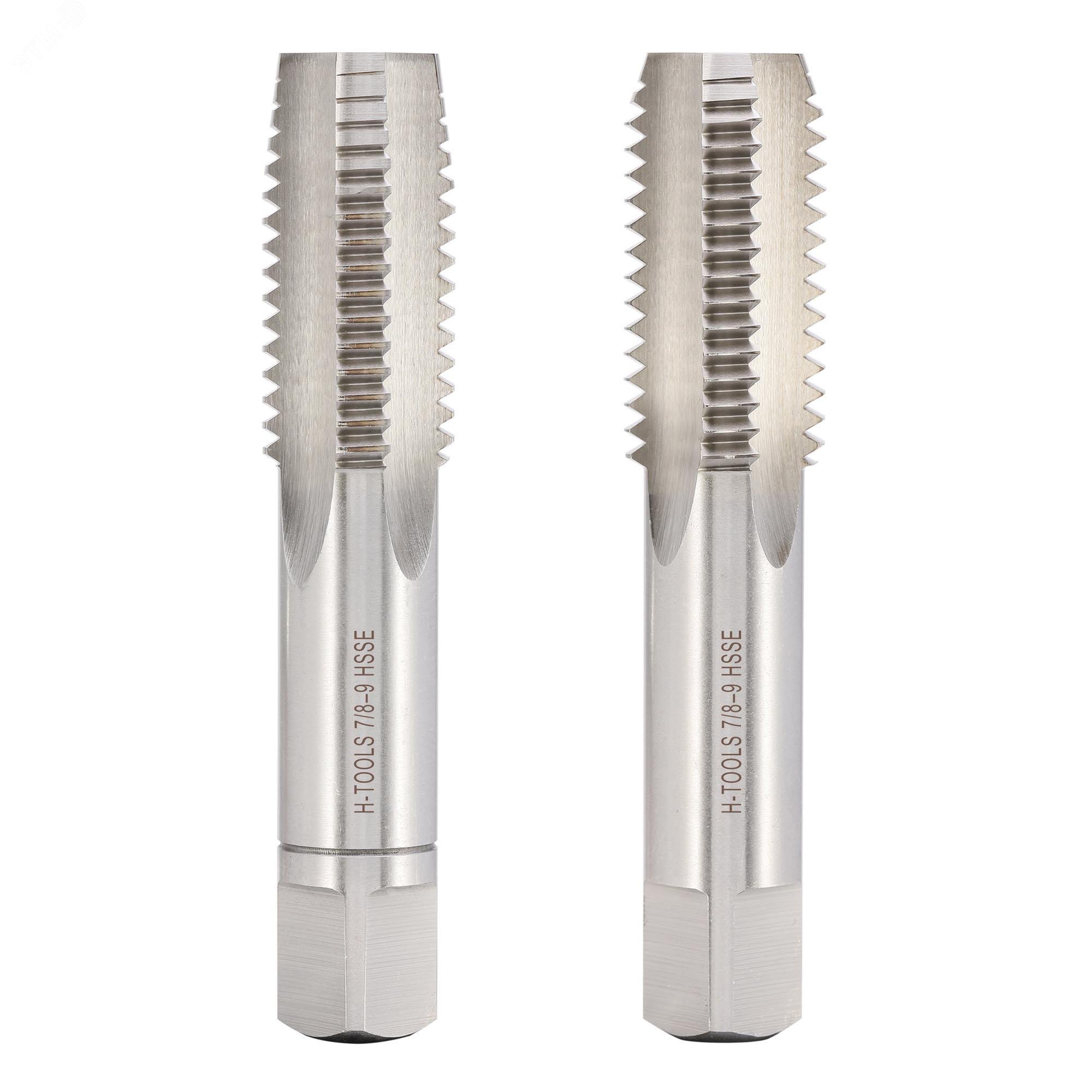 Изображение товара Набор метчиков 2шт UNC 7/8 -9 HSSE (шт)