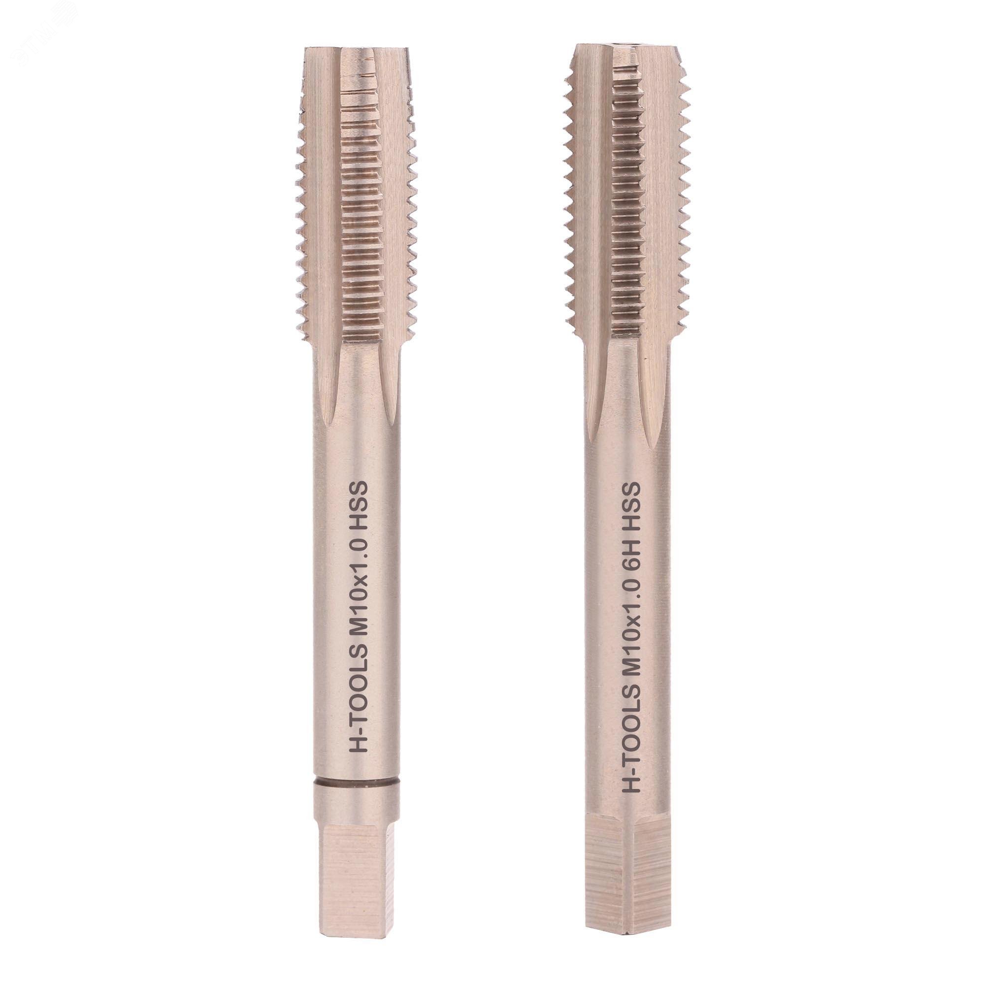 Изображение товара Набор метчиков 2шт М10х1,0 DIN2181 6h HSS-G (комплект)