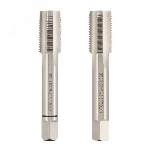 Изображение товара Набор метчиков 2шт UNF 7/16 -20 DIN2181 HSSE (шт)