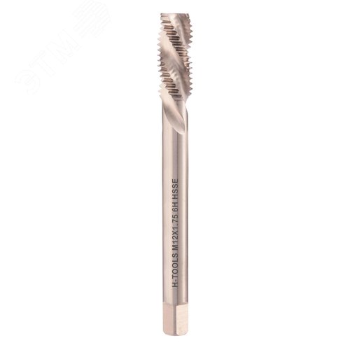 Изображение товара Метчик левый винтовой М12х1,75 DIN376 HSSE 6h C/2-3P R35 (шт)