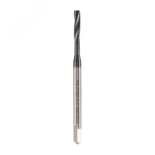 Изображение товара Метчик шахматный винтовой М4х0,7 DIN371 HSSE+TiALN 6h R15 C-AZ/2-3P (шт)