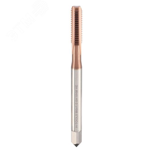 Изображение товара Метчик машинный М6х1,0 DIN371 VHM-HE 6h C/2-3P 80мм a=4,9 (шт)