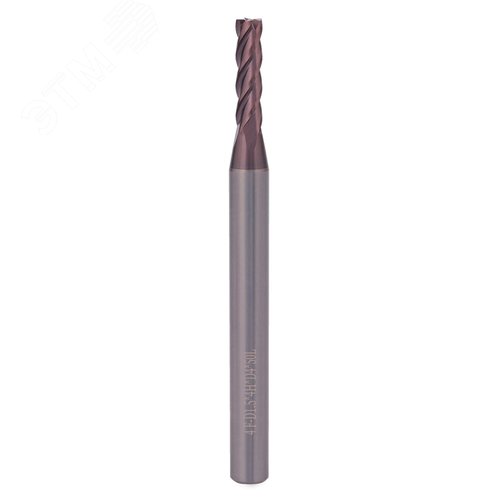 Изображение товара Фреза по металлу твердосплавная 1,5x50/4мм d04 4z 55HRC P20 TiALN (шт)