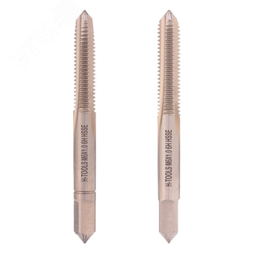 Изображение товара Набор метчиков 2шт М6х1,0 DIN352 6h HSSE (комплект)