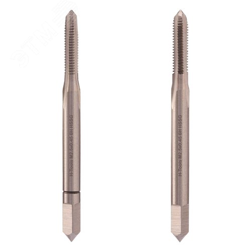 Изображение товара Набор метчиков 2шт М2,5х0,45 DIN352 6h HSS-G (комплект)