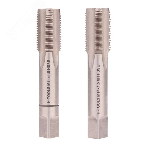 Изображение товара Набор метчиков 2шт М14х1,5 DIN2181 6h HSSE (комплект)