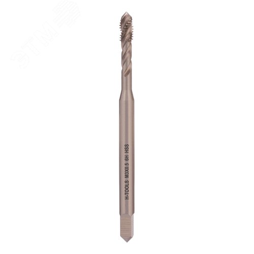 Изображение товара Метчик винтовой машинный М3х0,5 DIN371 6h HSS-G (шт)