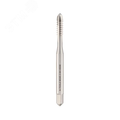 Изображение товара Метчик шахматный М3х0,5 DIN371 HSSE 6h B-AZ/4-5P 56мм a=2,7 (шт)