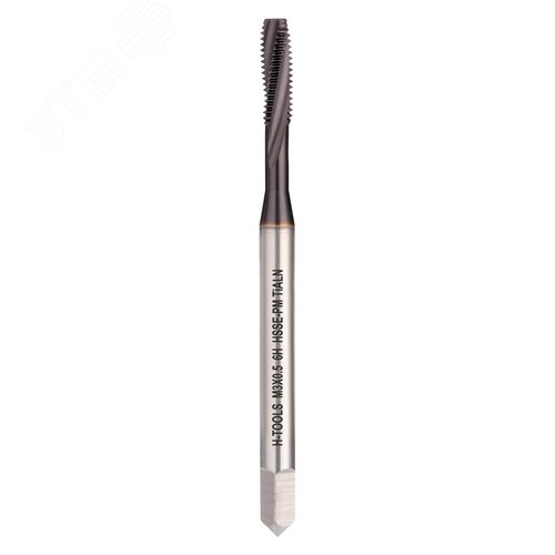 Изображение товара Метчик винтовой машинный М3х0,5 DIN371 6h HSSEPM TiALN (шт)