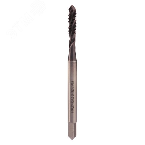 Изображение товара Метчик винтовой машинный М3х0,5 DIN371 6h HSSE-TiALN (шт)