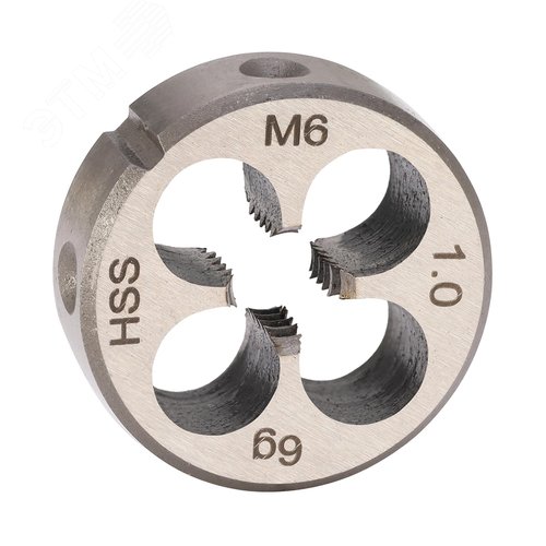Изображение товара Плашка М6х1,0 DINEN22568 HSS 6g 20х7мм (шт)