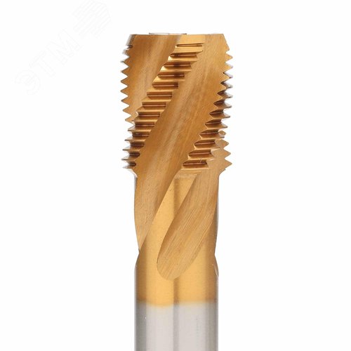 Изображение товара Метчик машинный винтовой М22х1,5 DIN374 HSSE-TiN 6h C/2-3P R45 140мм a=14,5 (шт)