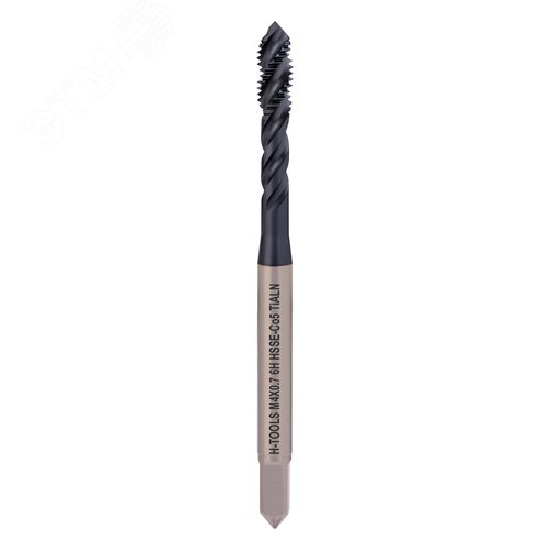 Изображение товара Метчик машинный винтовой М4х0,7 DIN371 HSSE-TiALN 6h C/2-3P R45 63мм a=3,4 (шт)