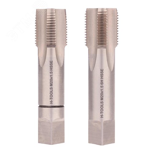 Изображение товара Набор метчиков 2шт М20х1,5 DIN2181 6h HSSE (комплект)