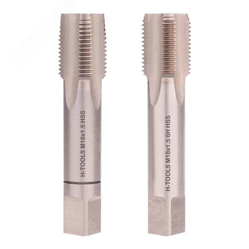 Изображение товара Набор метчиков 2шт М18х1,5 DIN2181 6h HSS-G (комплект)