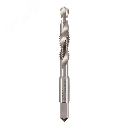 Изображение товара Метчик комбинированный М 6х1,0 HSSE 6h 64мм a=4,9 (шт)