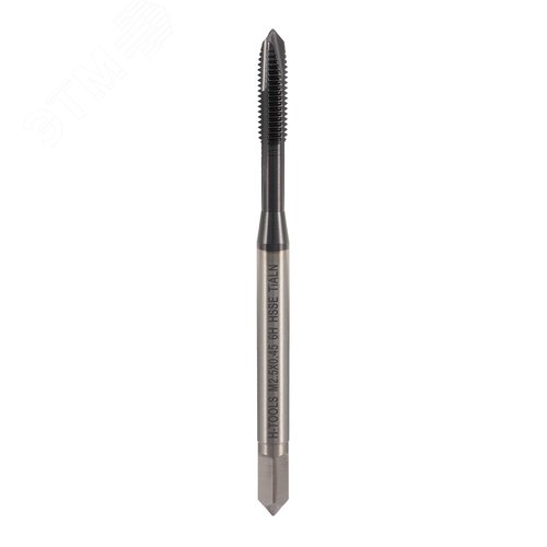 Изображение товара Метчик машинный М2,5х0,45 DIN371 HSSE-TiALN 6h B/4-5P 50мм a=2,1 (шт)