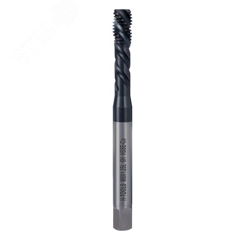 Изображение товара Метчик левый винтовой М8х1,25 DIN371 HSSE-TiALN 6h C/2-3P R45 (шт)