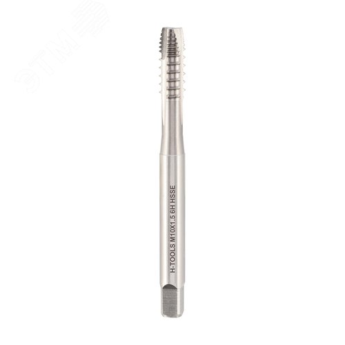 Изображение товара Метчик шахматный М10х1,5 DIN371 HSSE 6h B-AZ/4-5P 100мм a=8,0 (шт)