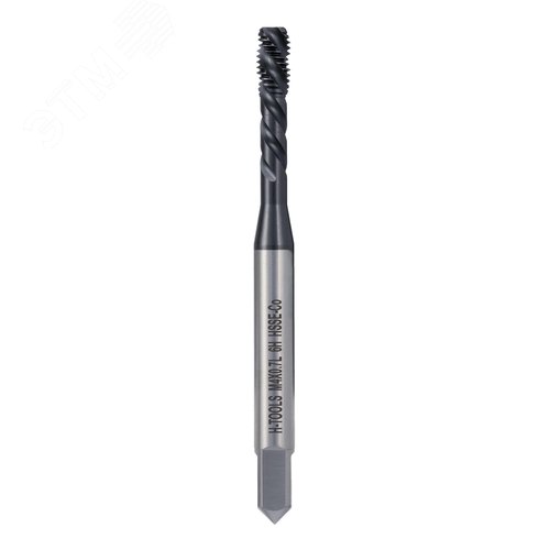 Изображение товара Метчик левый винтовой М4х0,7 DIN371 HSSE-TiALN 6h C/2-3P R45 (шт)