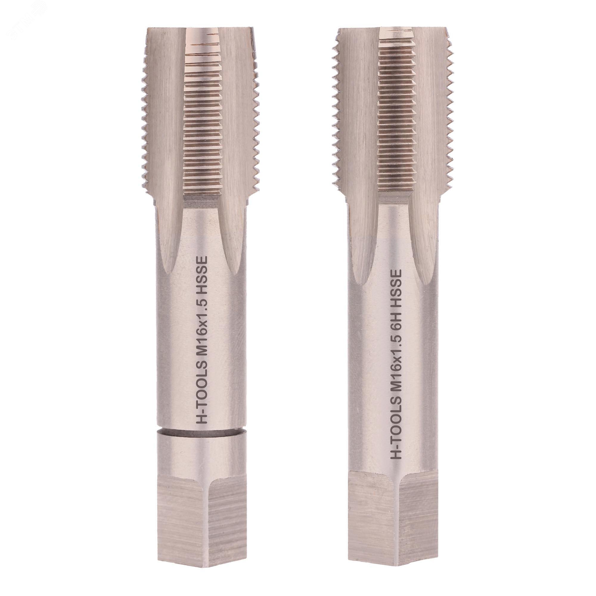 Изображение товара Набор метчиков 2шт М16х1,5 DIN2181 6h HSSE (комплект)