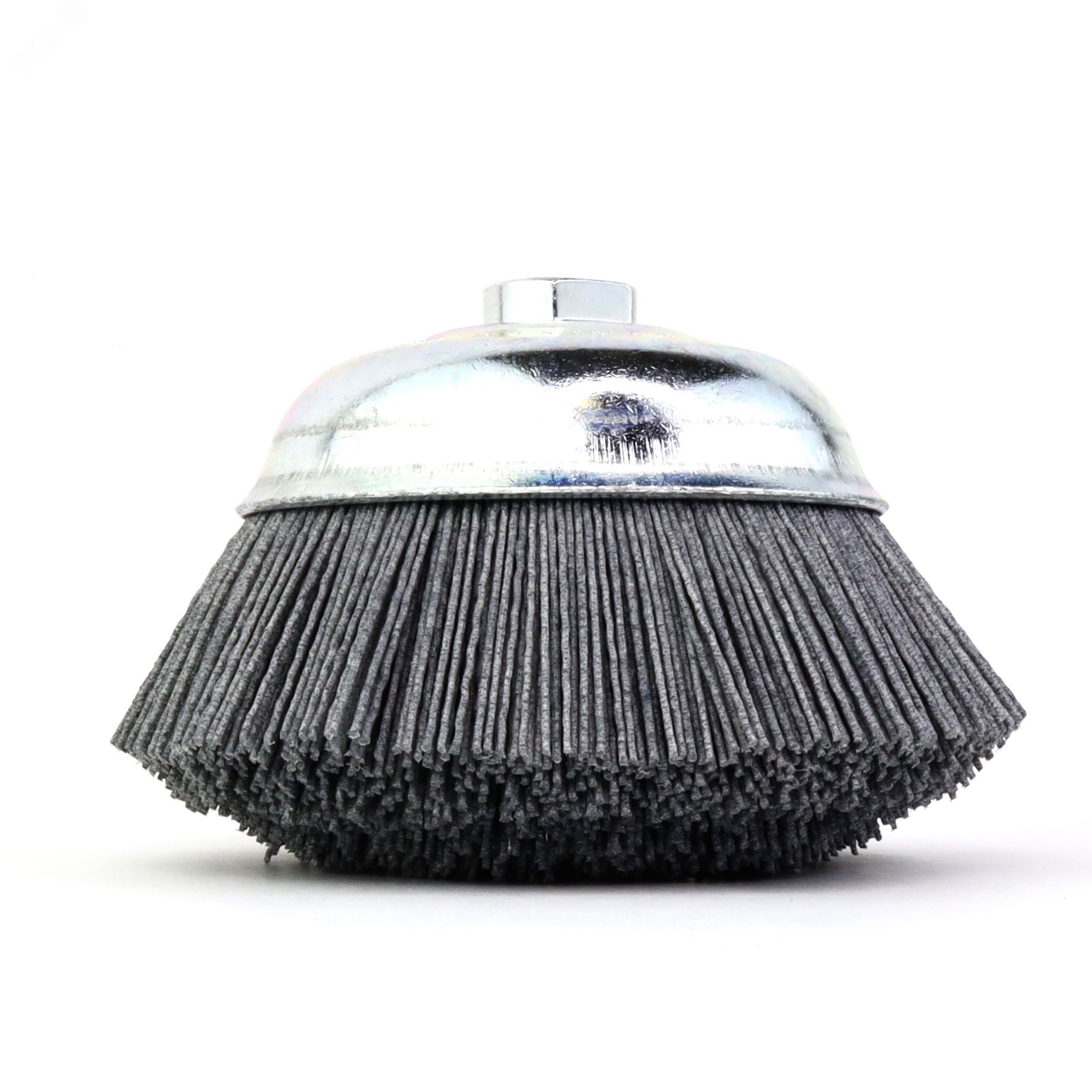 Изображение товара Щетка чашечная нейлоновая Д150xM14, ворс полимер-абразив P80 по дереву для УПМ УШМ (болгарка) (1-099) (шт)