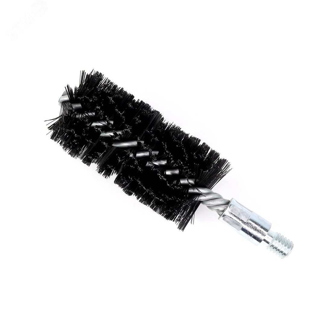 Изображение товара Щетка ерш Д50х100х160 сталь 0,30, посадка 1/2'' резьба BSW очистка котлов теплообменников дымоходов (шт)